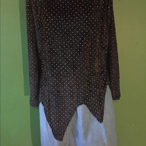 Vintage German beaded blouse by Via Di Ronnetta.
